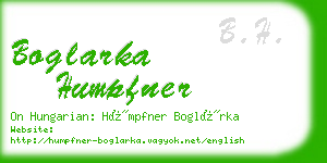 boglarka humpfner business card